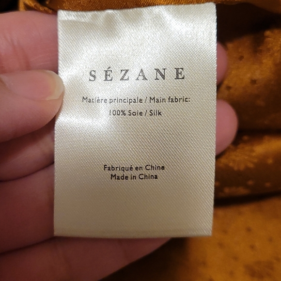 🎉🎉HP🎉🎉Sezane Chemise Florence - Picture 4 of 7